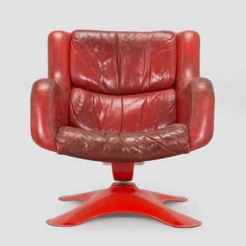 Yrjö Kukkapuro, Nojatuoli, malli 418, Haimi, 1970-luku.