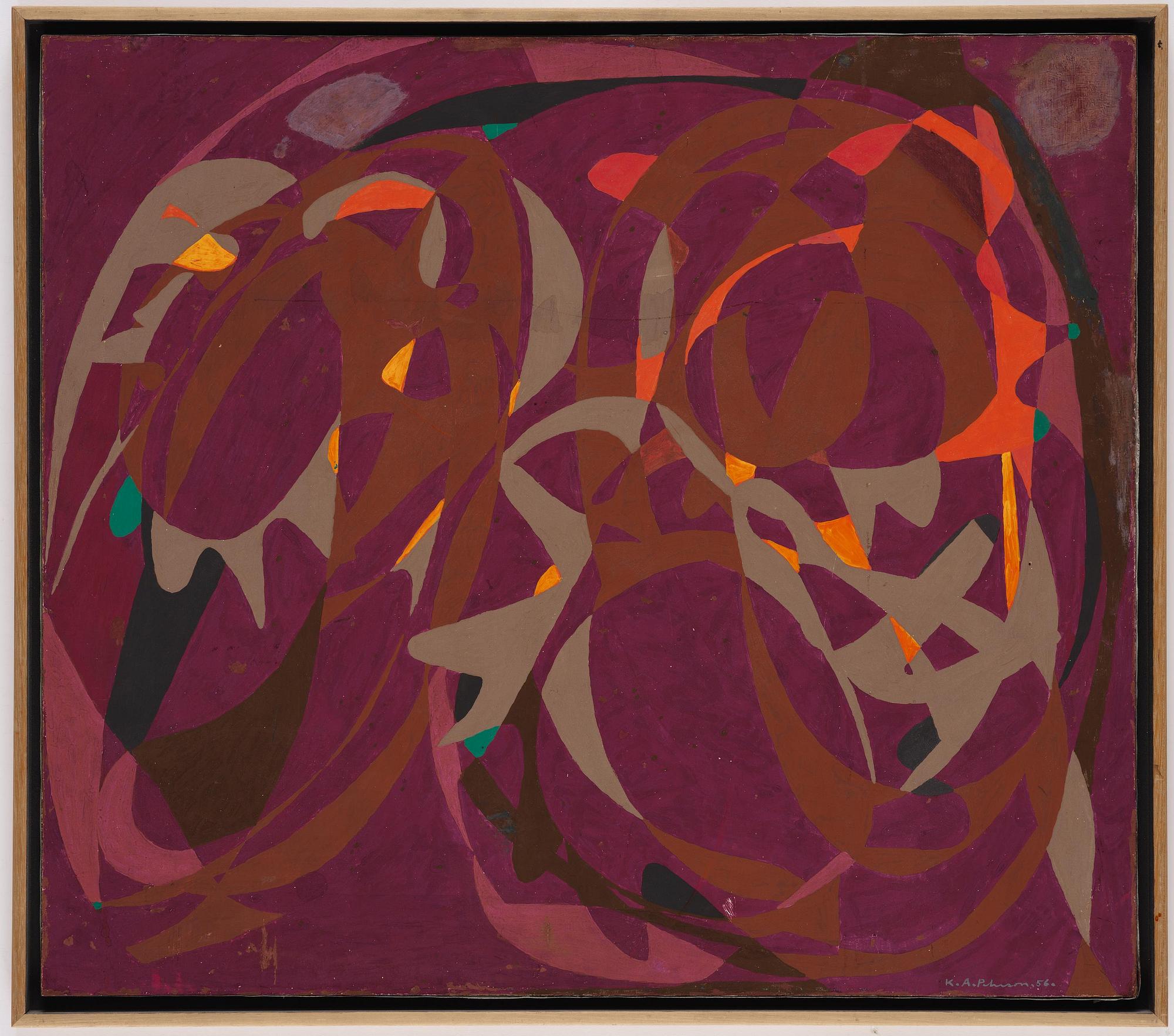 Karl Axel Pehrson, Composition with colours.