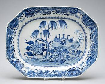 STEKFAT, kompaniporslin. Kina, Qianlong (1736-95).