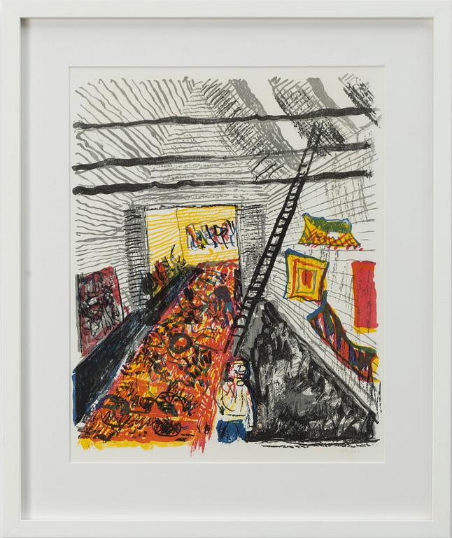 Sven X:et Erixson, Interiör.