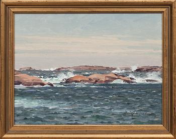 EMIL EKMAN, olja på duk, signerad.