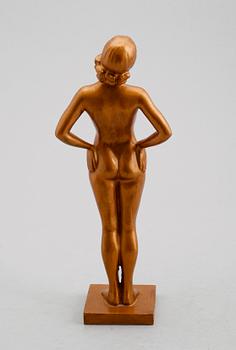 CARIN NILSON, skulptur, brons, signerad, 1930-tal.