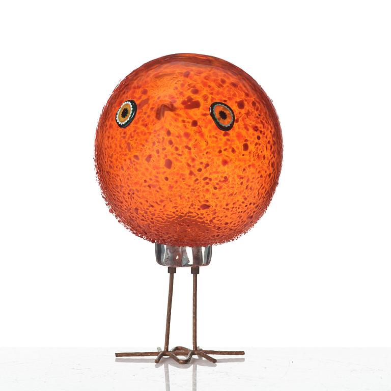 Peter Pelzel, fågel "Pulcino", Vistosi, 1960-tal, modell S 193.