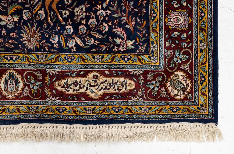 Rug, Ghom 215 x 138 cm.