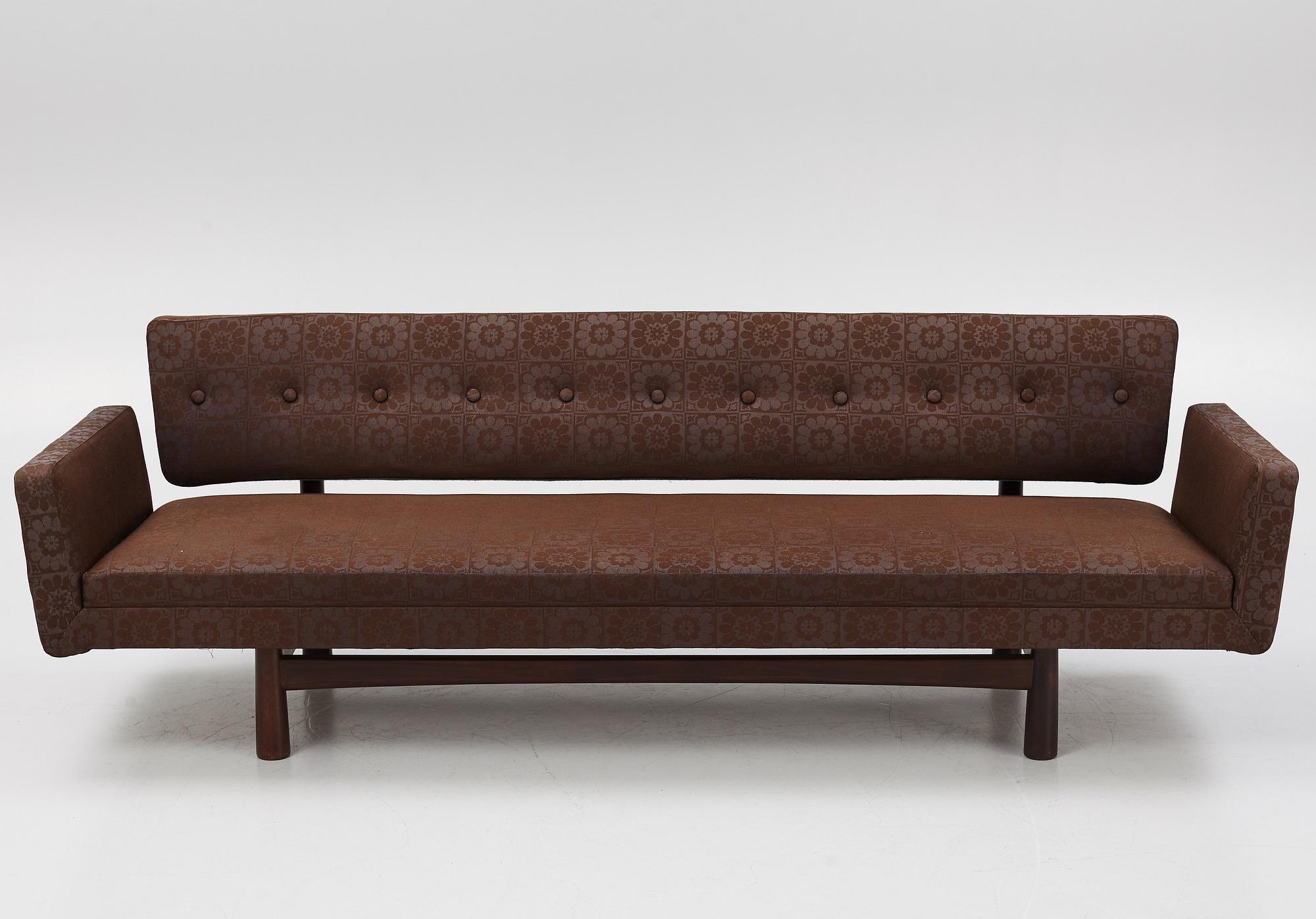 Edward Wormley, soffa, ”New York”/modell 5316, Ljungs Industrier Malmö, ca 1960.