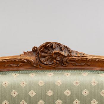 A first half of the 20th century rococo style sofa.