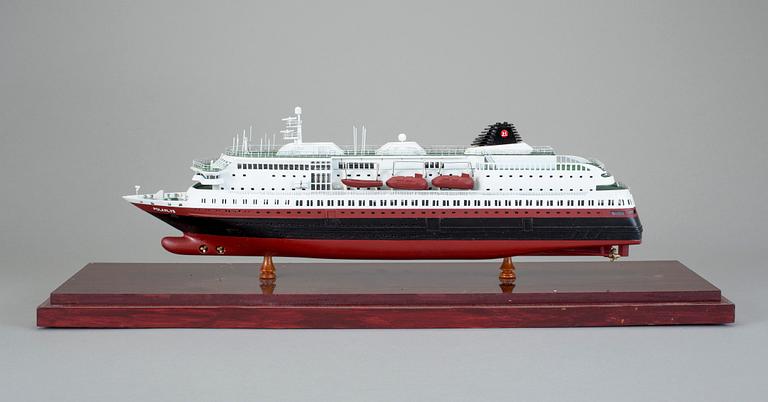 FARTYGSMODELL, hurtigruttsfartyg "Polarlys", 2000-tal.