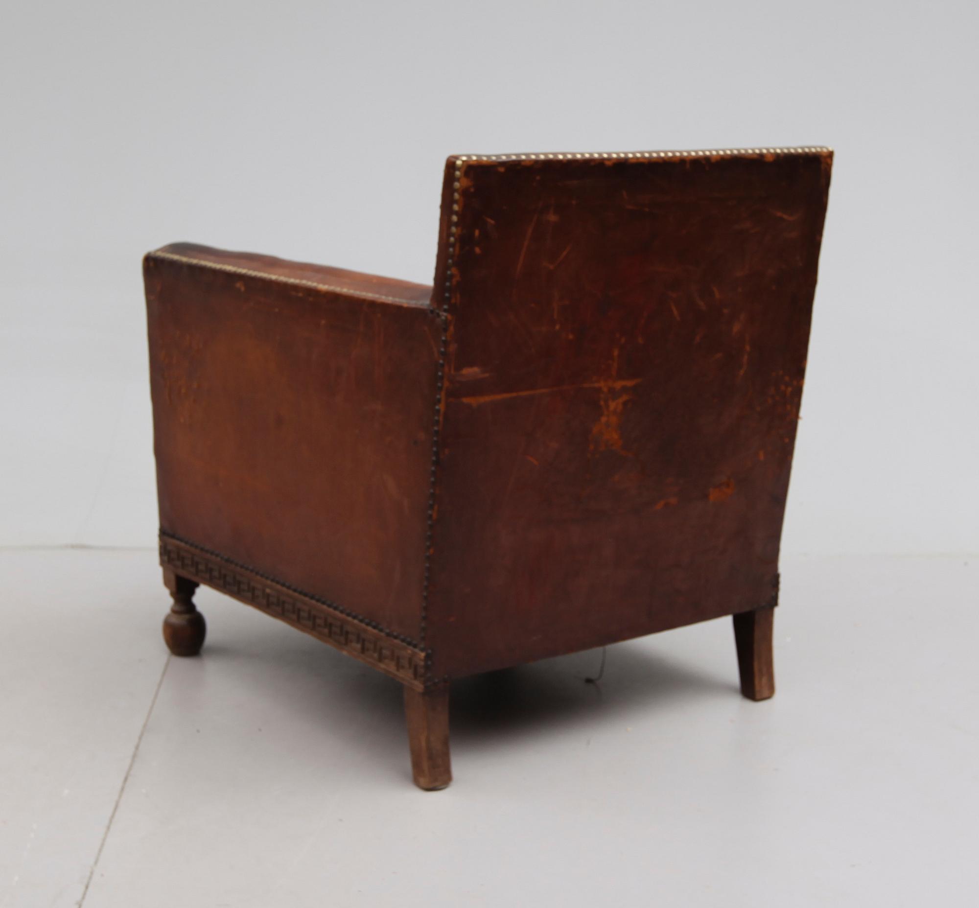 FÅTÖLJ, art déco, 1900-talets första hälft.