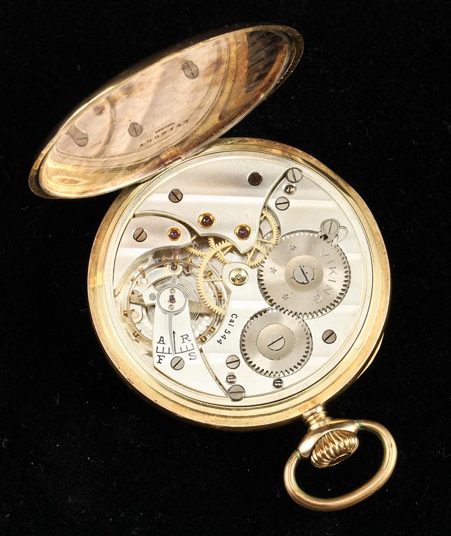 FICKUR, Viking, guld 14 K, tot vikt 83 g.