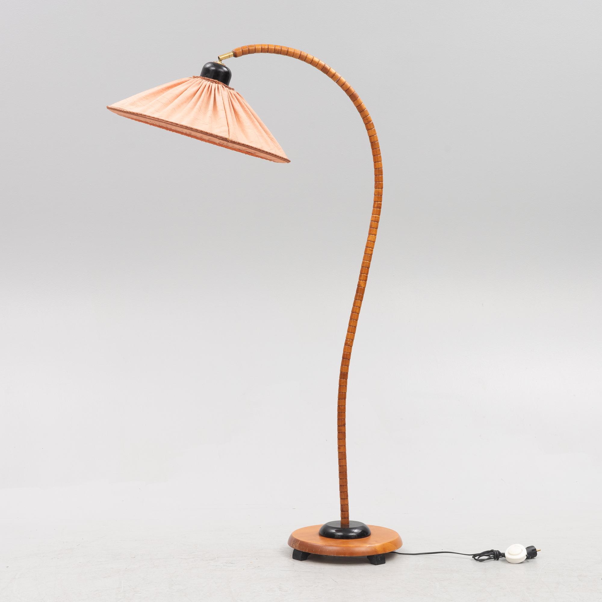 Golvlampa, Markslöjd, sent 1900-tal.