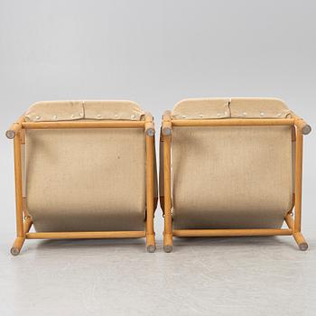 Bror Boije, fåtöljer, ett par, "Junker", DUX.