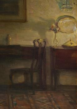 Carl Holsoe, Interior with cello.