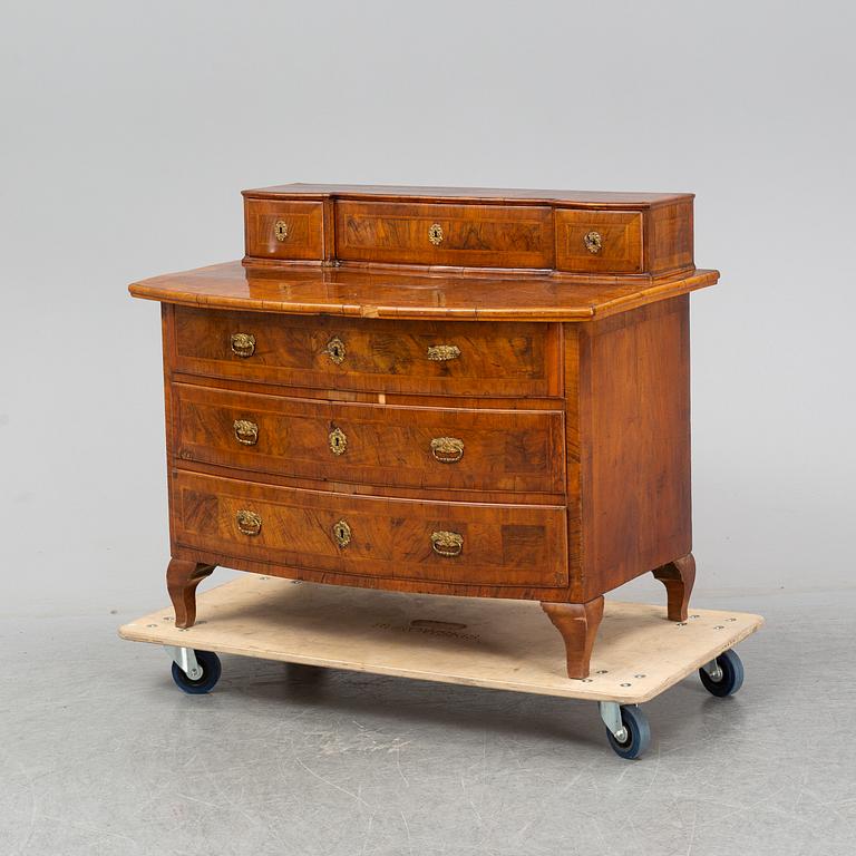 A Swedish Baroque bureau, 18th Century.