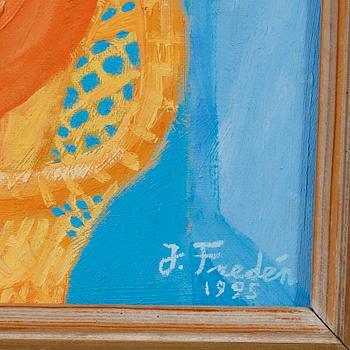 JONAS FREDÉN, olja på duk, signerad och daterad 1995.