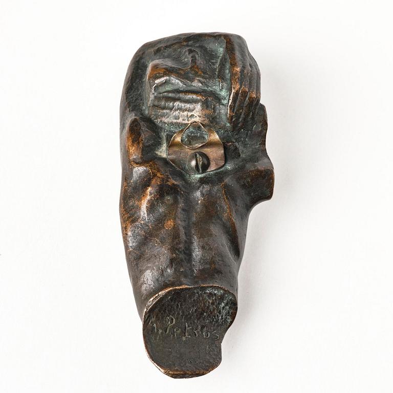 Anna Petrus, a patinated bronze sculpture of a female torso, Stockholm, ca. 1915.