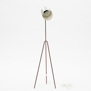 A Swedish floor lamp, mid 20th century.