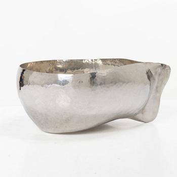 Bernd Janusch, Bowl, sterling silver, Rosa Taikon Janusch, Stockholm 1980.