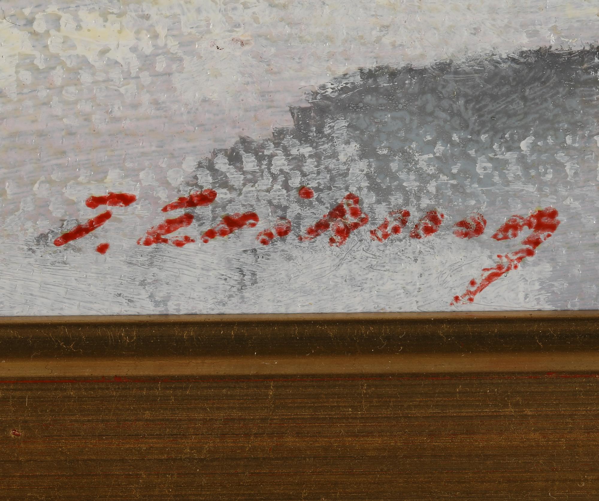 TAGE ERIKSSON, olja på duk, signerad.