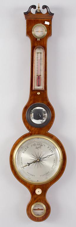 BAROMETER, Bregazza, Nottingham, 1800-talets slut.