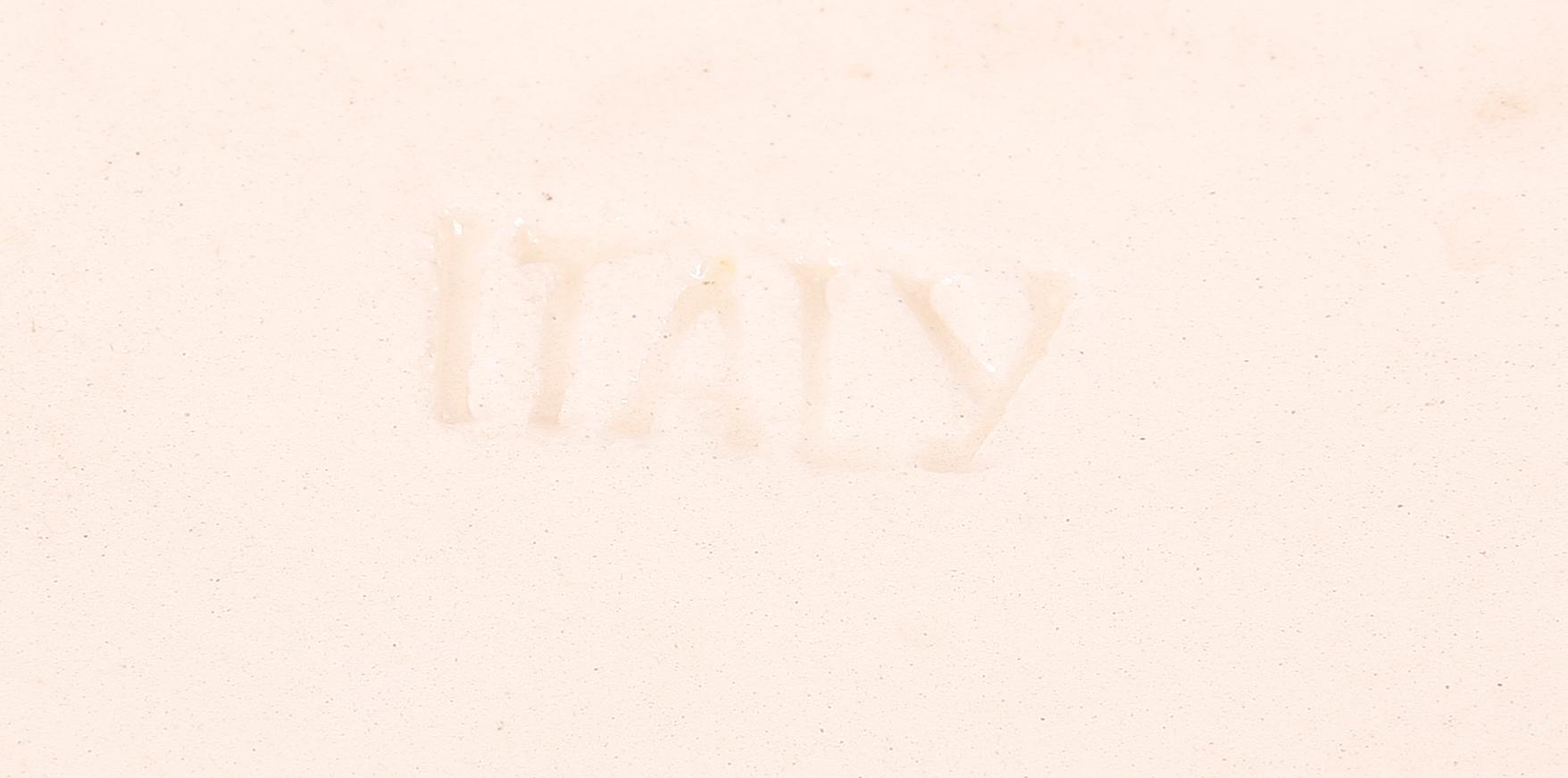 SKÅL, keramik, Italien. 1900-tal.