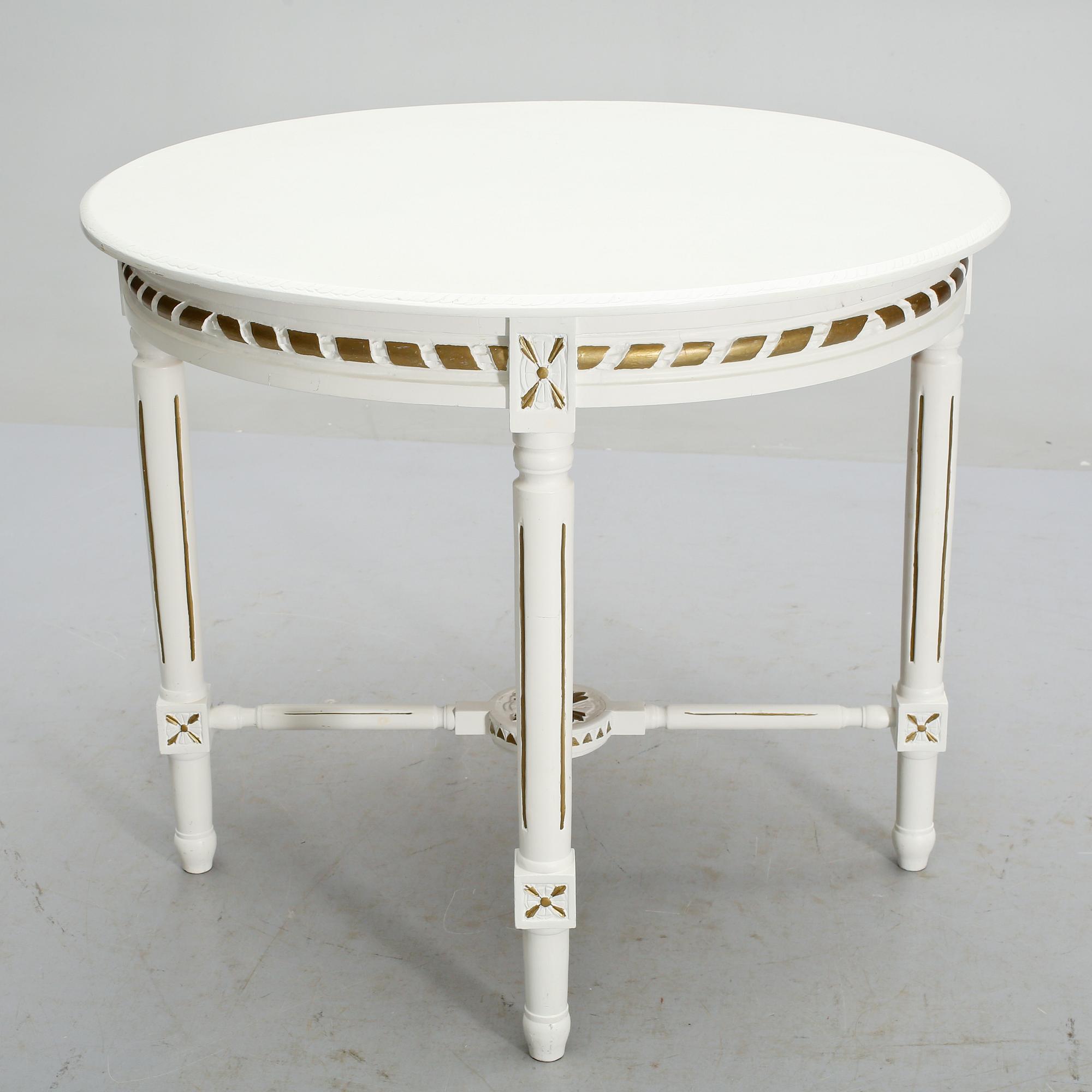 BORD, gustaviansk stil, omkring 1900-talets mitt.