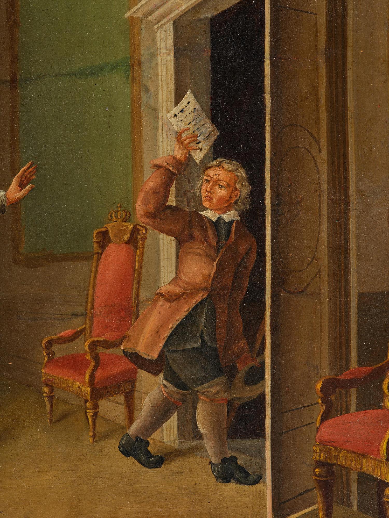 Pehr Hilleström, "K: Carl VIII och Sturen".