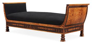 A Swedish Grace couch, possibly by Carl Malmsten, Svenska Möbelfabrikerna, Bodafors , 1920's.