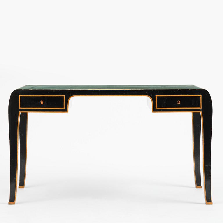 Carl Hörvik, a Swedish Grace desk, Nordiska Kompaniet, for Les Arts Décoratifs Suédois, Paris, 1928.