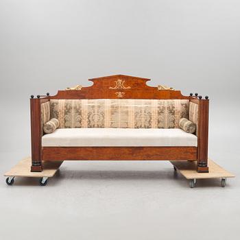 A Karl-Johan sofa, first part of the 19th century.