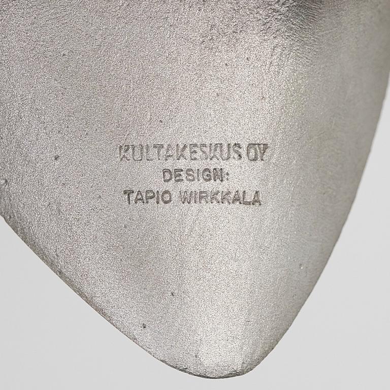 Tapio Wirkkala, an aluminium sculpture of a bird, 'Suokurppa' (Bog snipe), model 'TW 513', Kultakeskus Oy, Finland 1970s.