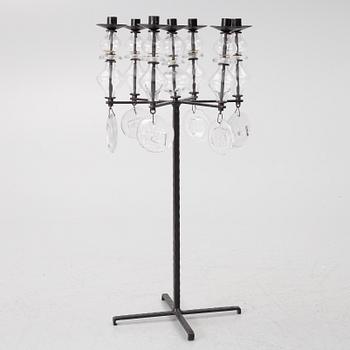 Erik Höglund, floor candle holder, Boda Smide.