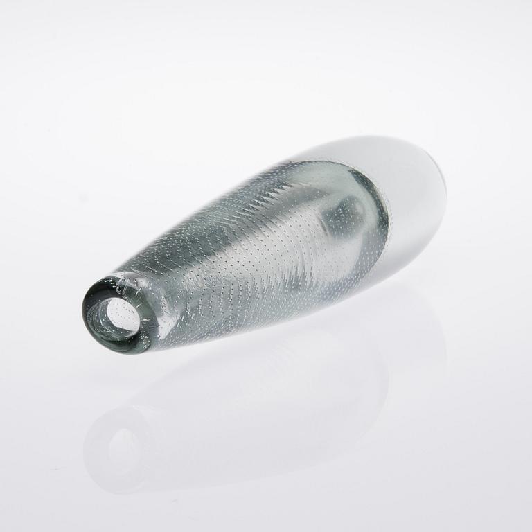 VAS, glas, signerad Gunnel Nyman Nuutajärvi Notsjö -56.