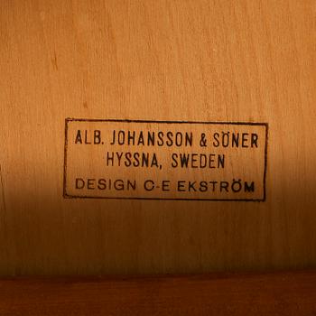 KARMSTOLAR, 4 stycken. Carl-Ewert Ekström för Alb. Johansson & Söner, Hyssna, 1960-tal.