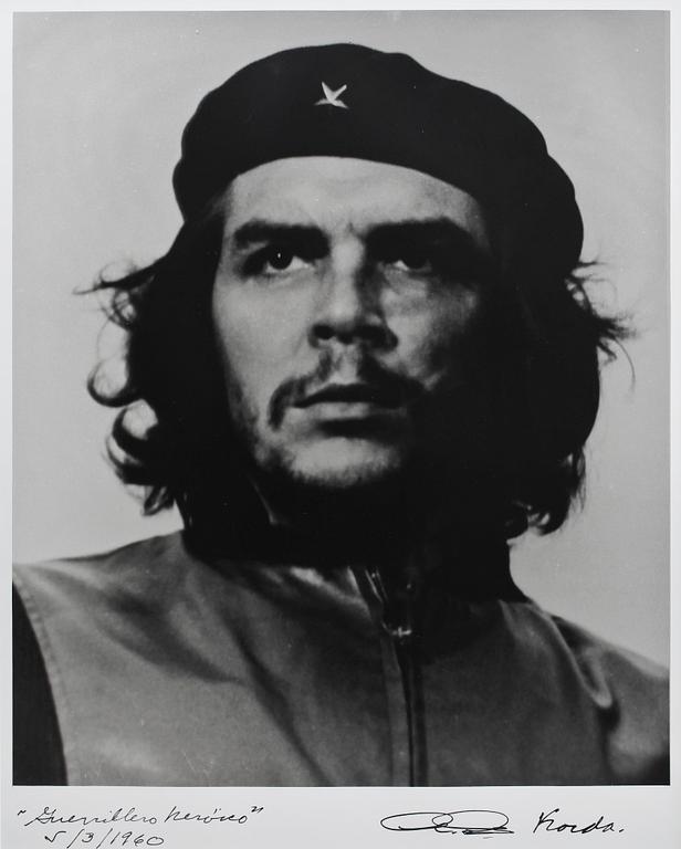 ALBERTO KORDA, silvergelatinfotografi, sign o dat 1960, sent 1990-tal.