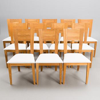 MATBORD OCH 12 STOLAR, Design House Stockholm, 2000-tal.