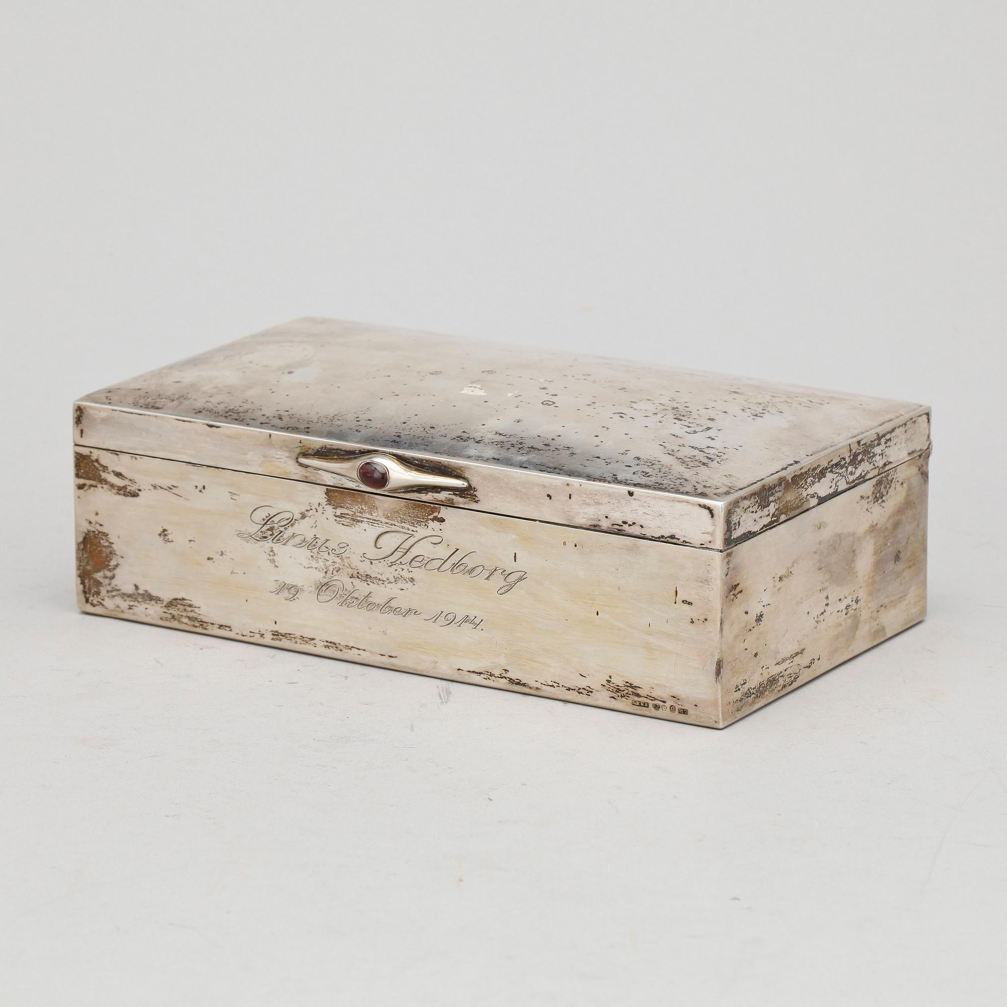 SKRIN. Silver. Johan Rönnqvist & Söner, Örebro 1914.