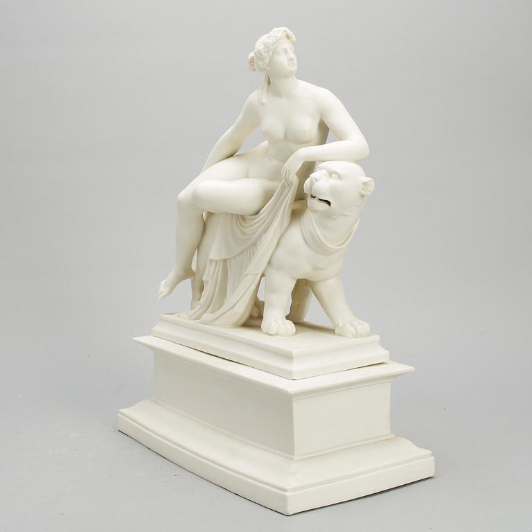 FIGURIN, parian, 1900-talets första hälft, ej signerad.