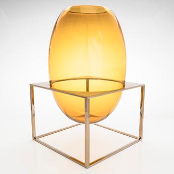 FENDI Casa, a contemporary 'Murano Cube' vase, Italy.