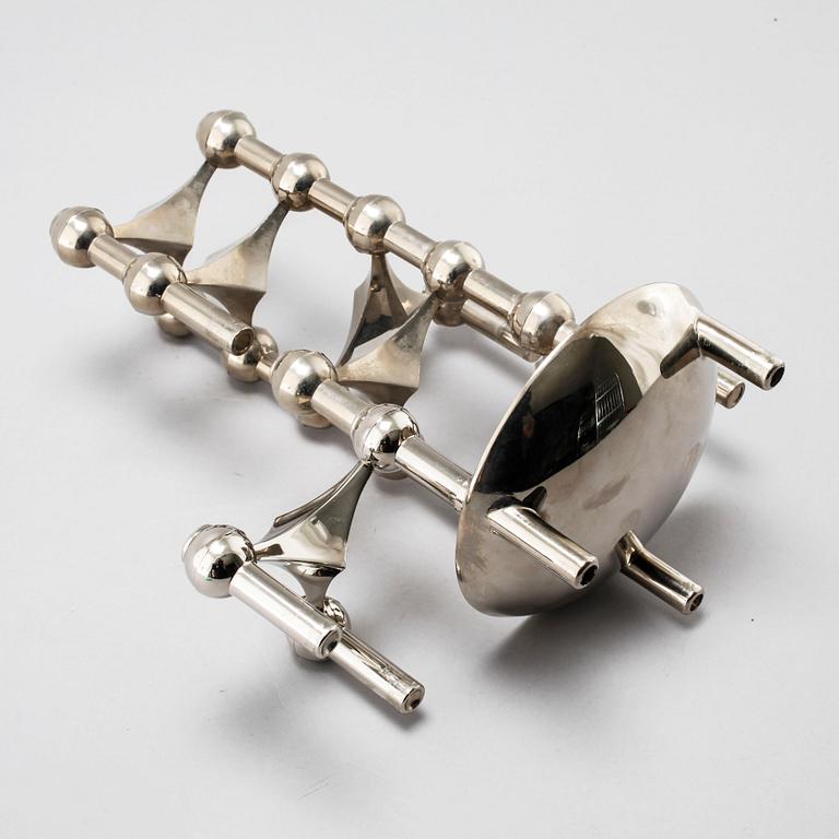 A module candle holder / sculpture by Ceasar Stoffi & Fritz Nagel, BMF, Germany.
