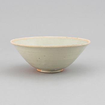 A ceramic bowl, presumably Song dynasty (960-1279).