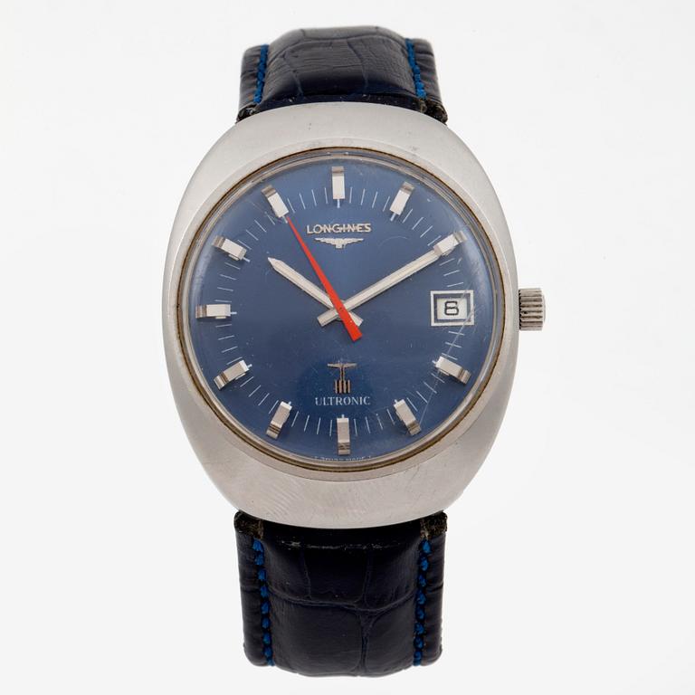 LONGINES, Ultronic, wristwatch, 37 x 44 mm,