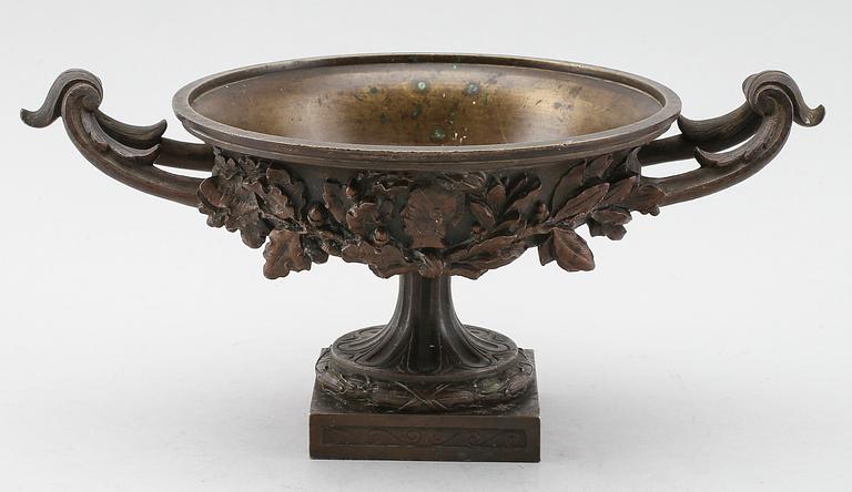 TAZZA, brons, 1800-talets mitt.
