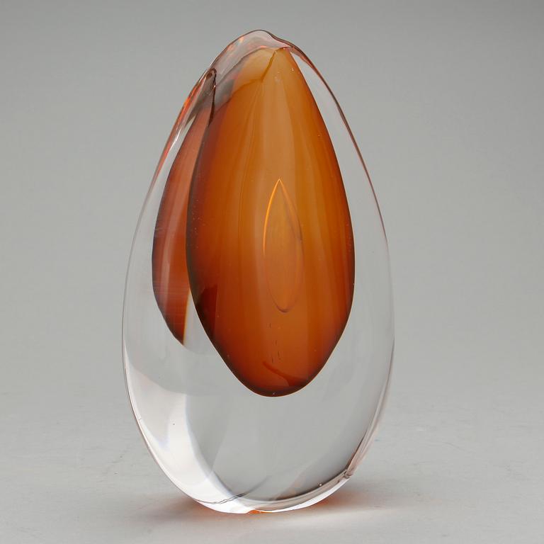 SKULPTUR, glas, Mona Morales-Schildt, 1900-talets andra hälft.