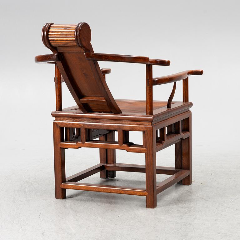 Karmstol, s.k. ”Moon gazing chair”,  Kina, 1900-tal.