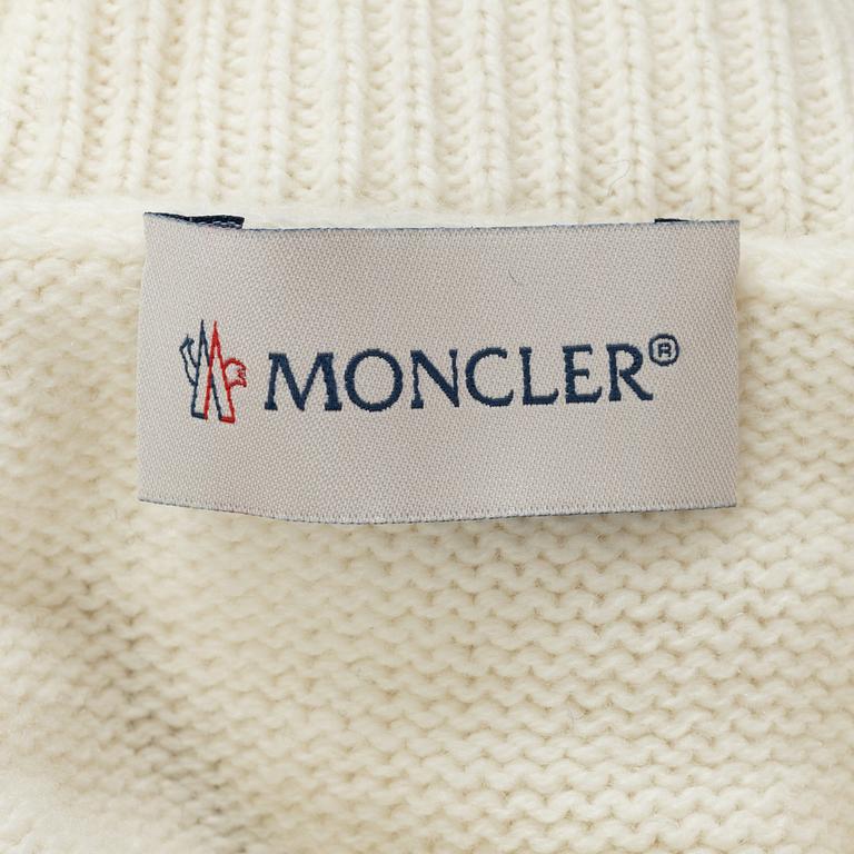 Moncler, A 'Lupetto tricot' wool turtleneck sweater, size M.