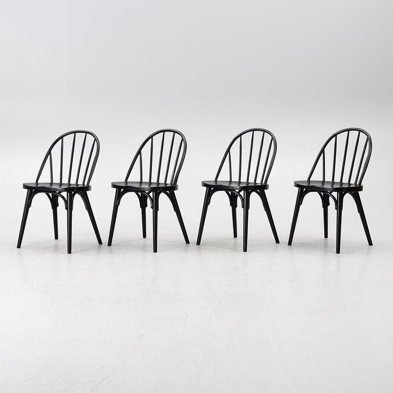 Uno Åhrén, a set of four chairs model "5262/1", Gemla, Diö, 1930s.