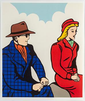 JAN HÅFSTRÖM, litograph in color, signed, numbered 1469/2000, dated 2003.