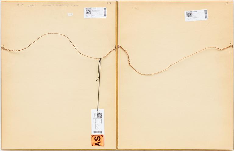 Erik Chambert, "Gräs II", Plant Study, 2 pcs.