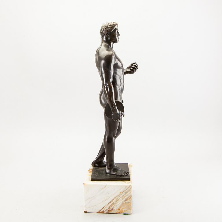 Karl Möbius, a signed bronze sculpture.
