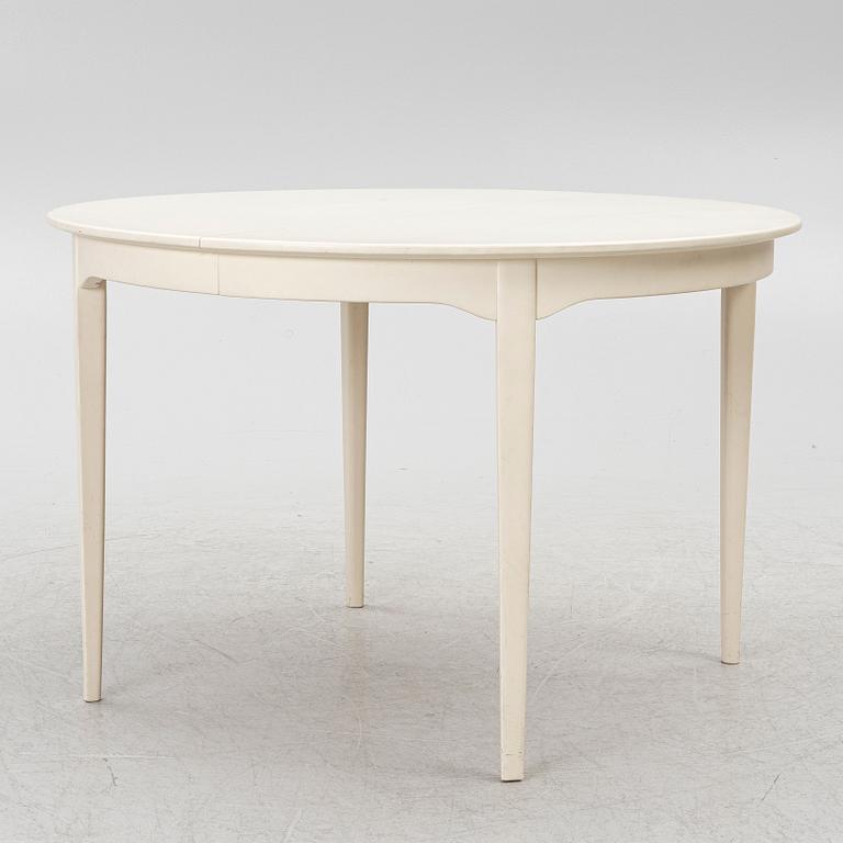 Carl Malmsten, a dining table "Talavid", Waggeryds Möbelfabrik AB, second half of the 20th century.